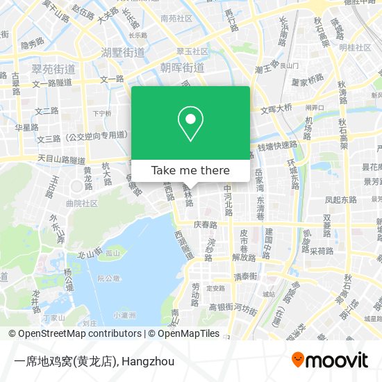 一席地鸡窝(黄龙店) map
