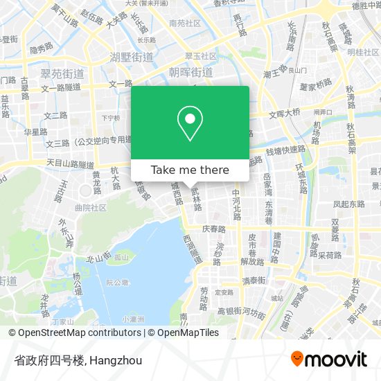 省政府四号楼 map