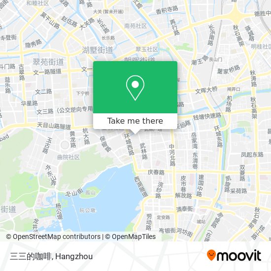 三三的咖啡 map