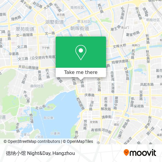 德纳小馆 Night&Day map