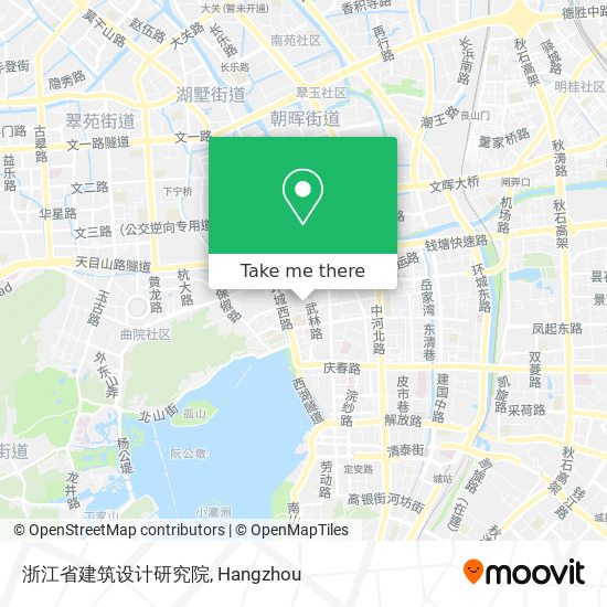 浙江省建筑设计研究院 map