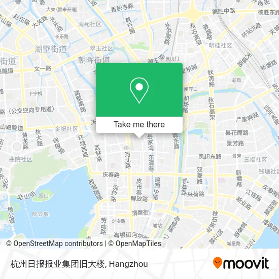 杭州日报报业集团旧大楼 map