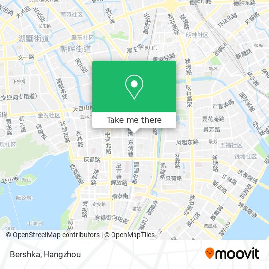 Bershka map