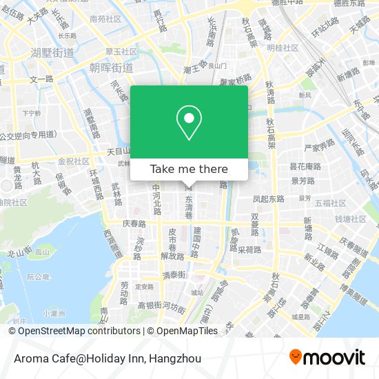 Aroma Cafe@Holiday Inn map