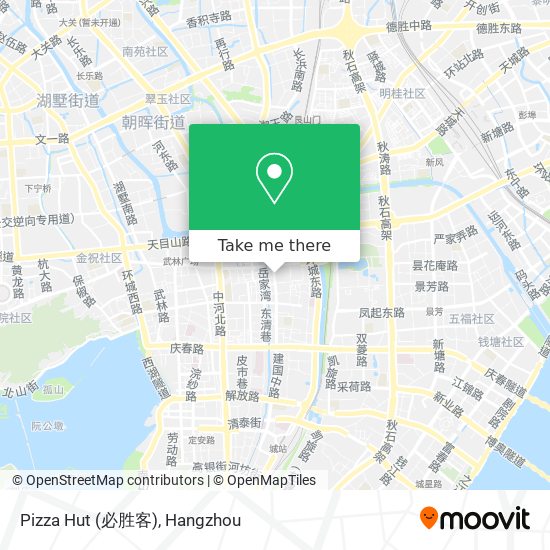 Pizza Hut (必胜客) map