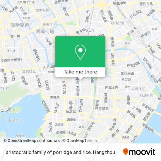 aristocratic family of porridge and rice map