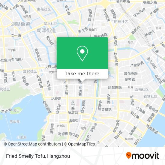 Fried Smelly Tofu map