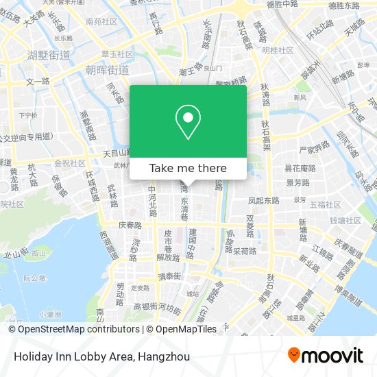 Holiday Inn Lobby Area map