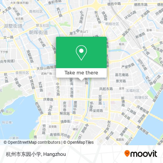 杭州市东园小学 map