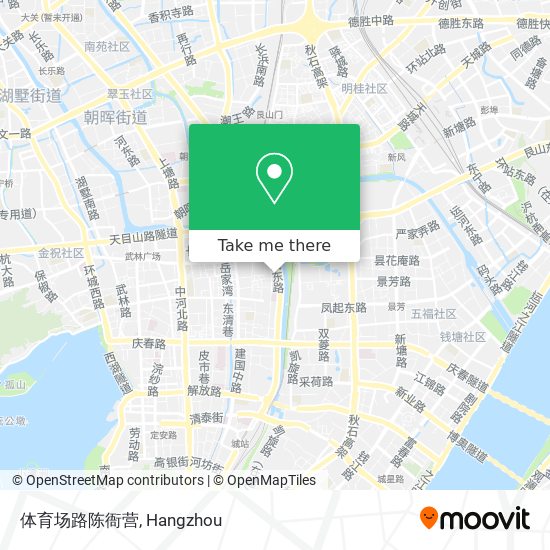 体育场路陈衙营 map