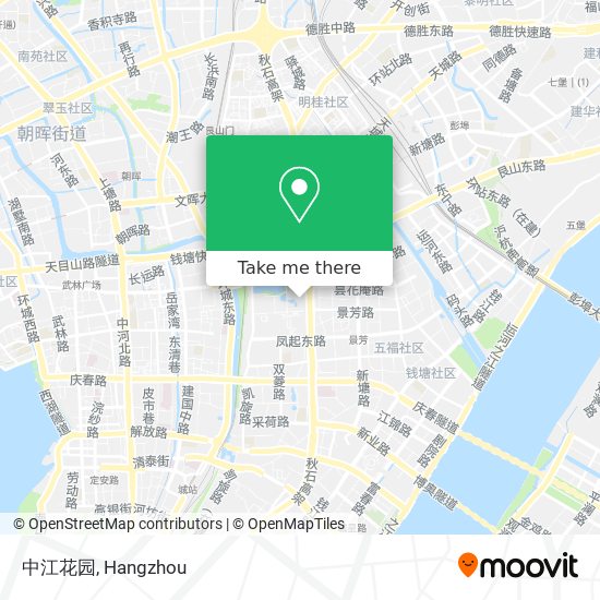 中江花园 map