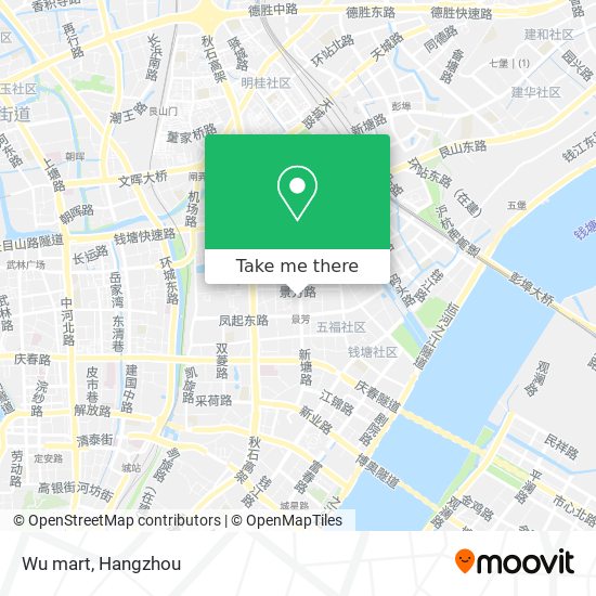 Wu mart map