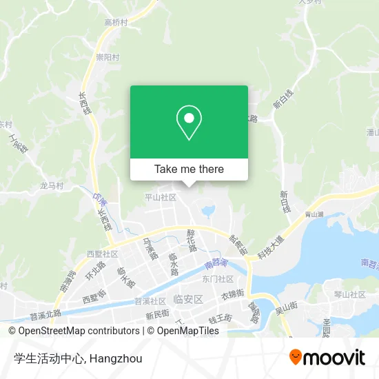 学生活动中心 map