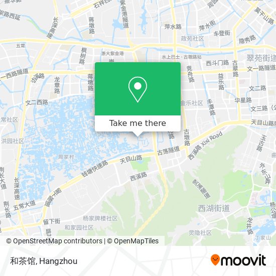 和茶馆 map