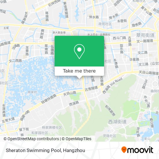 Sheraton Swimming Pool map