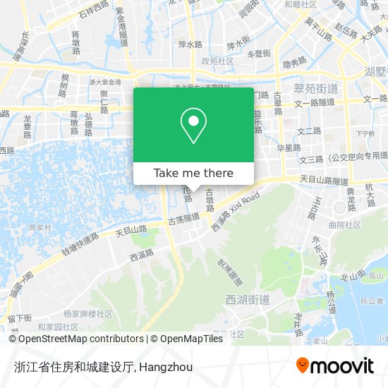 浙江省住房和城建设厅 map