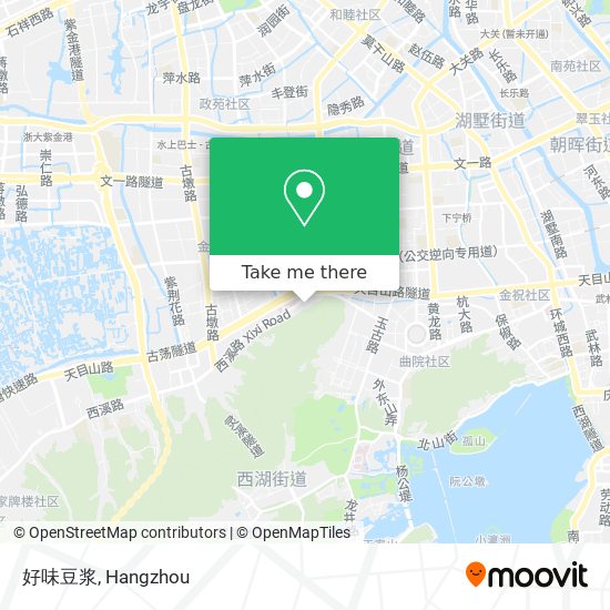 好味豆浆 map