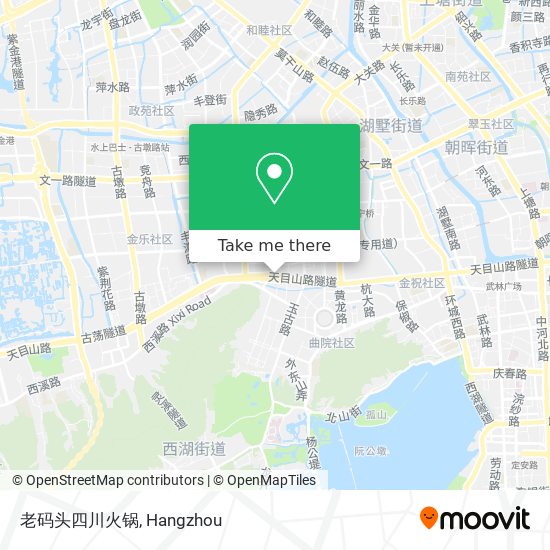 老码头四川火锅 map