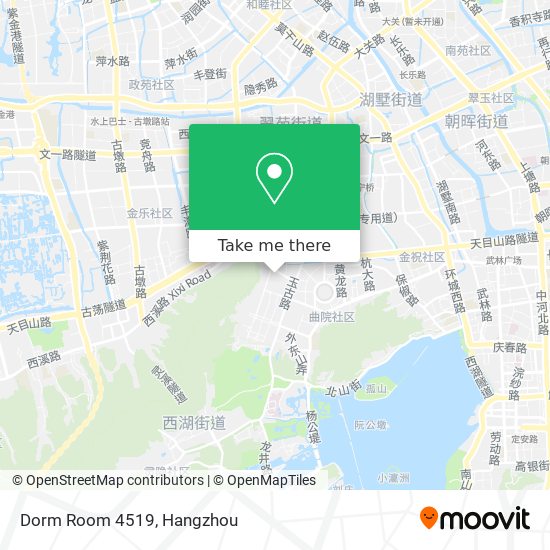 Dorm Room 4519 map