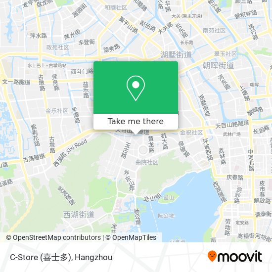 C-Store (喜士多) map