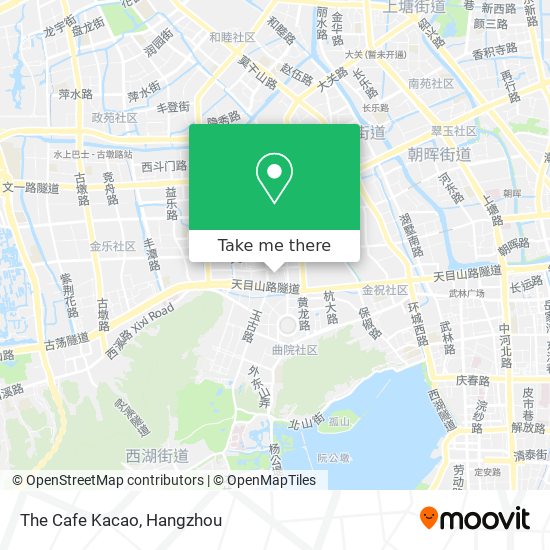 The Cafe Kacao map