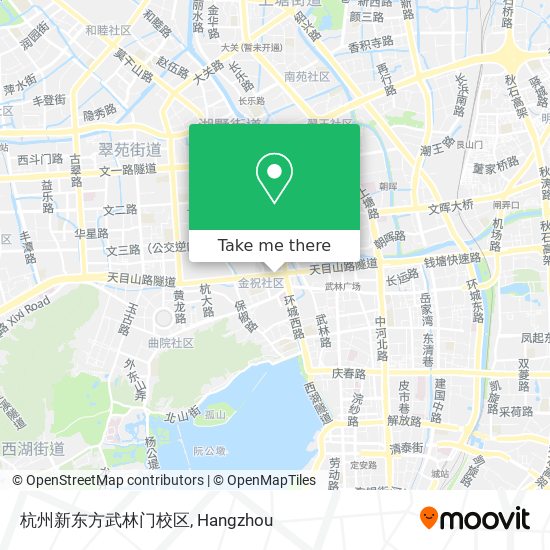 杭州新东方武林门校区 map