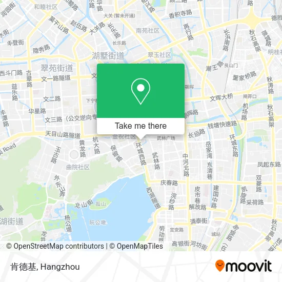 肯德基 map
