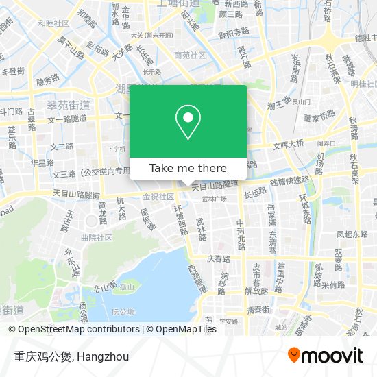 重庆鸡公煲 map