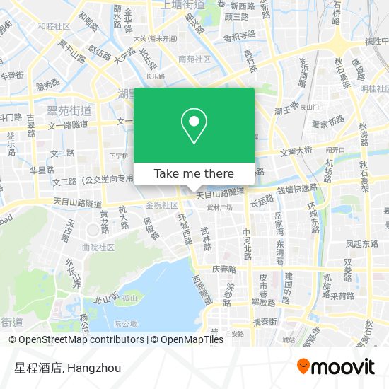 星程酒店 map