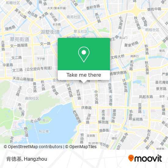 肯德基 map