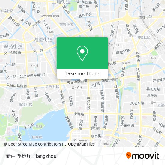 新白鹿餐厅 map