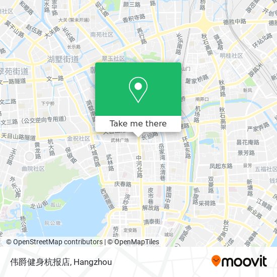 伟爵健身杭报店 map