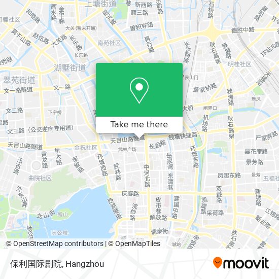 保利国际剧院 map