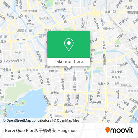 Bei zi Qiao Pier 坝子橋码头 map