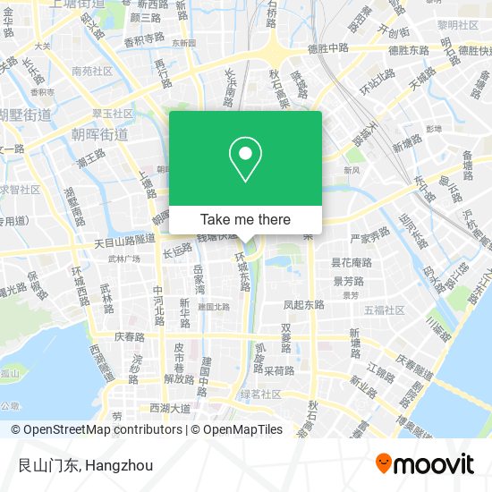 艮山门东 map