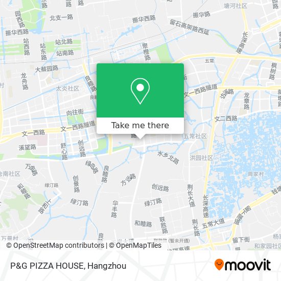 P&G PIZZA HOUSE map