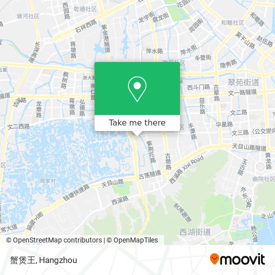 蟹煲王 map