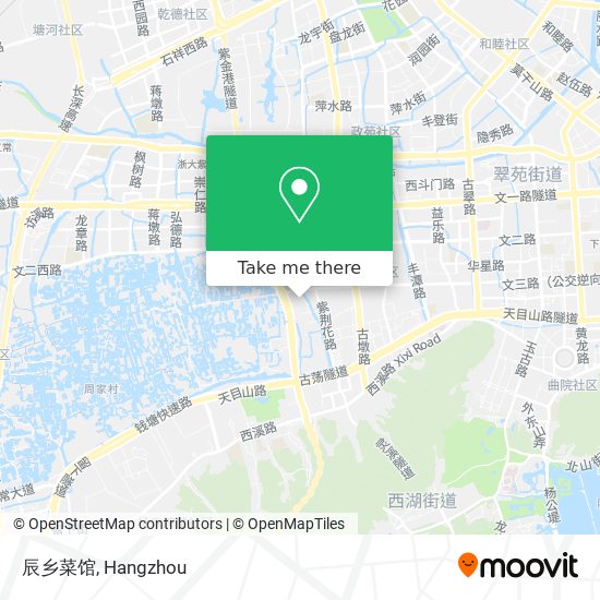 辰乡菜馆 map
