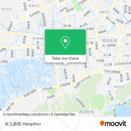 岩儿面馆 map