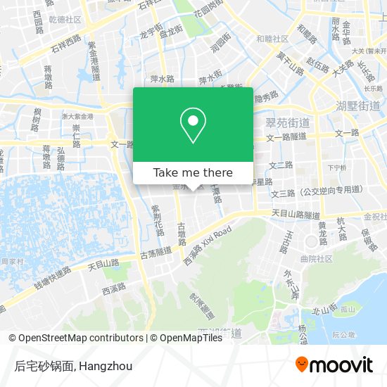 后宅砂锅面 map