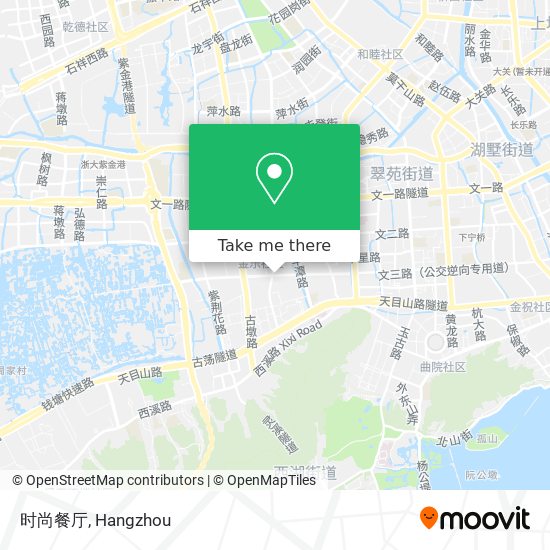时尚餐厅 map