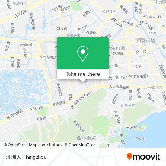 潮洲人 map