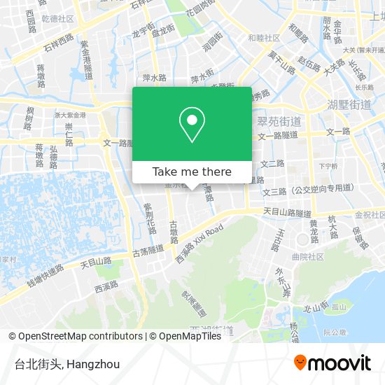 台北街头 map
