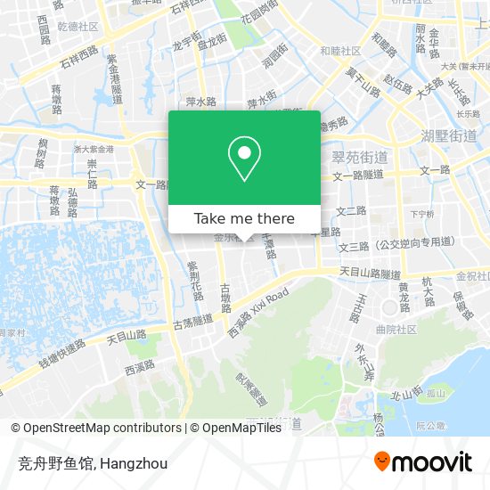 竞舟野鱼馆 map