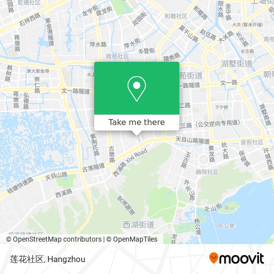 莲花社区 map