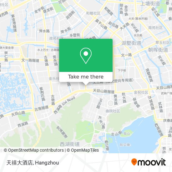 天禧大酒店 map