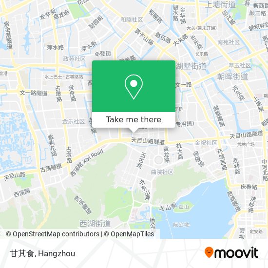 甘其食 map