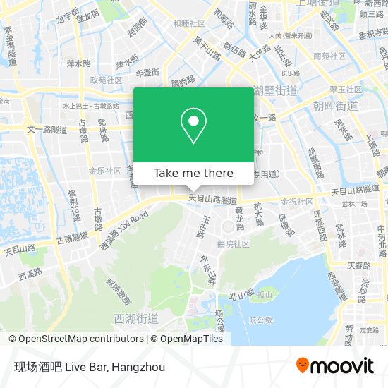 现场酒吧 Live Bar map
