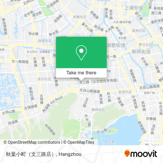 秋葉小町（文三路店） map