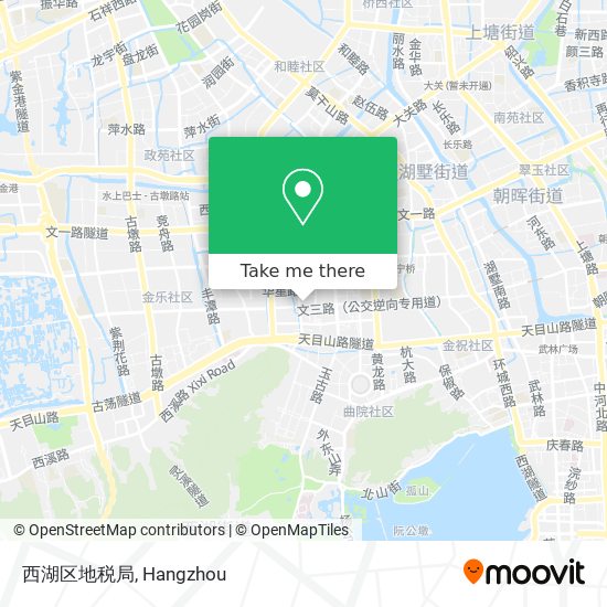 西湖区地税局 map